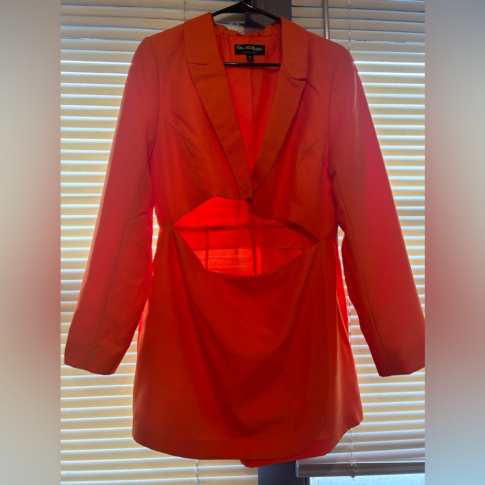 ASOS Orange Blazer Romper